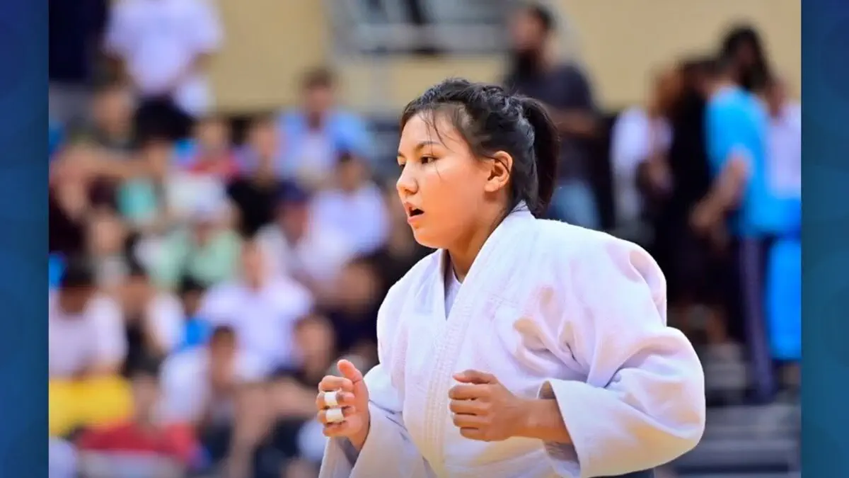 Аруна Жангельдина принесла Казахстану пятую медаль чемпионата Азии по дзюдо