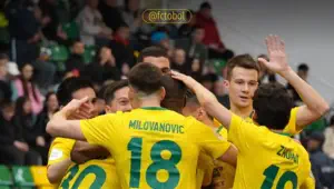 «Тобол» с дублем Жумашева победил в первом матче Ромащенко