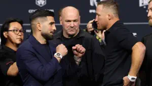 Топурия назвал Гэтжи идиотом перед боем за титул UFC
