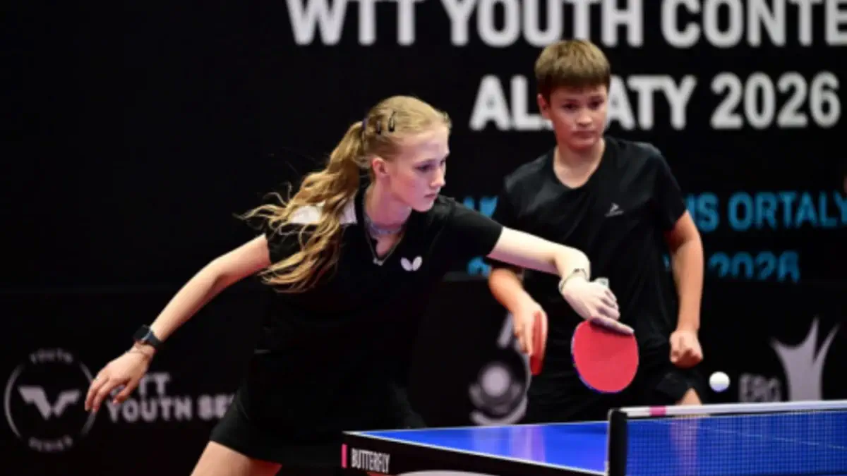 Казахстан взял первую медаль домашнего турнира WTT Youth Contender в Алматы