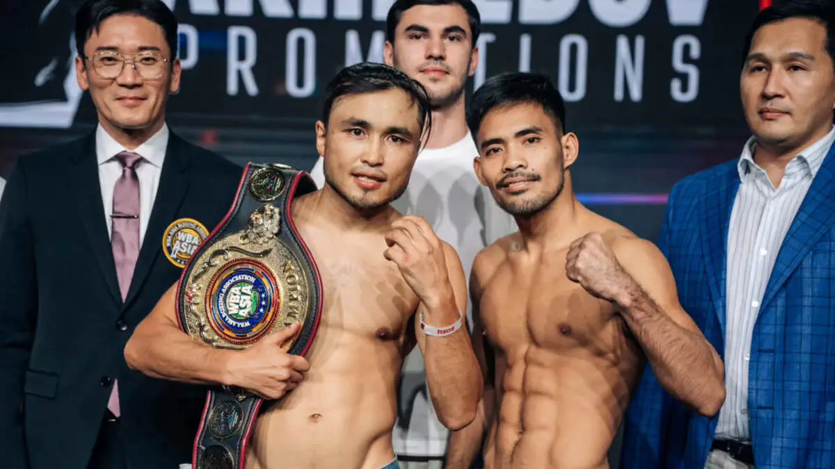 «Казахский воин» завоевал титул WBA Asia в Алматы