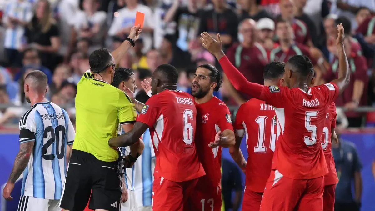 IFAB признал ошибкой удаление Эмболо в матче с Аргентиной на ЧМ-2026