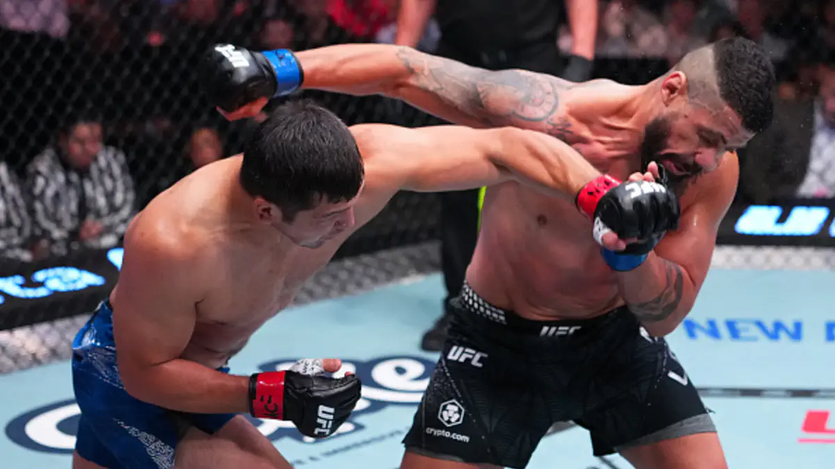 Дияр Нургожай высказался после яркого нокаута в UFC