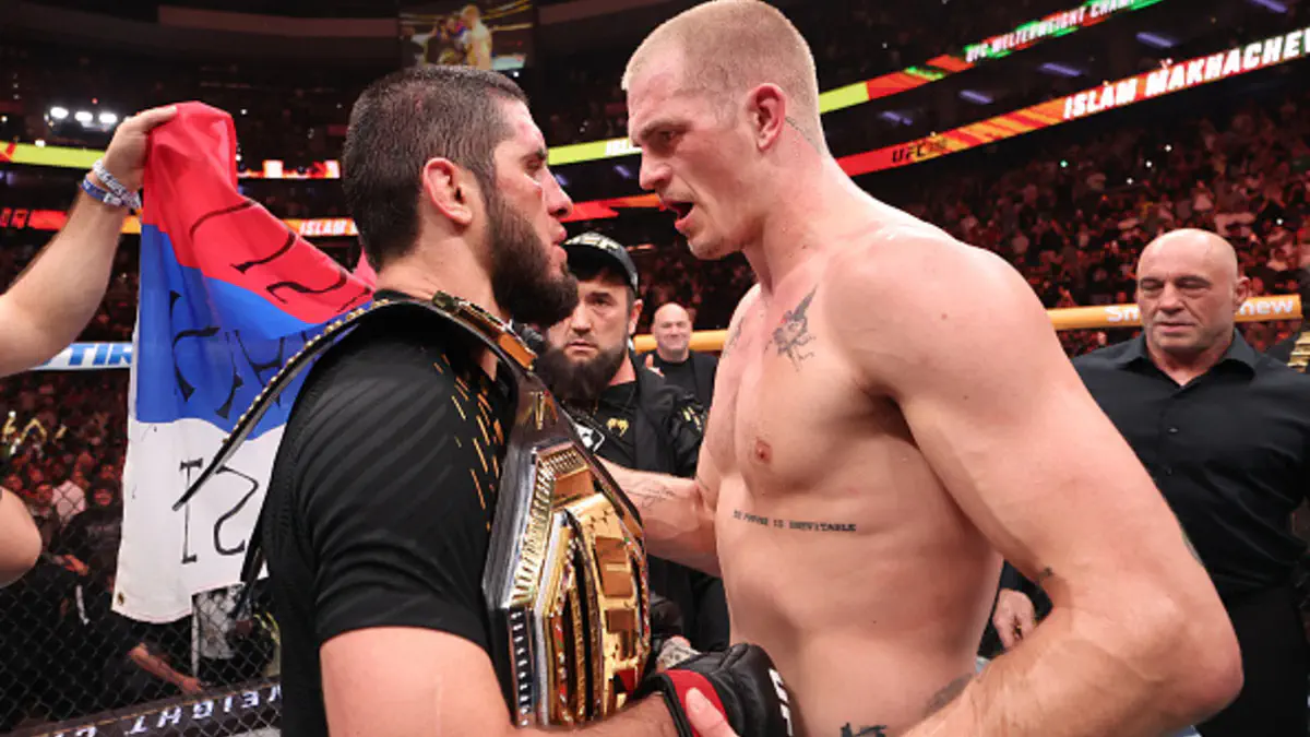 Махачев оценил Гэрри после защиты титула UFC