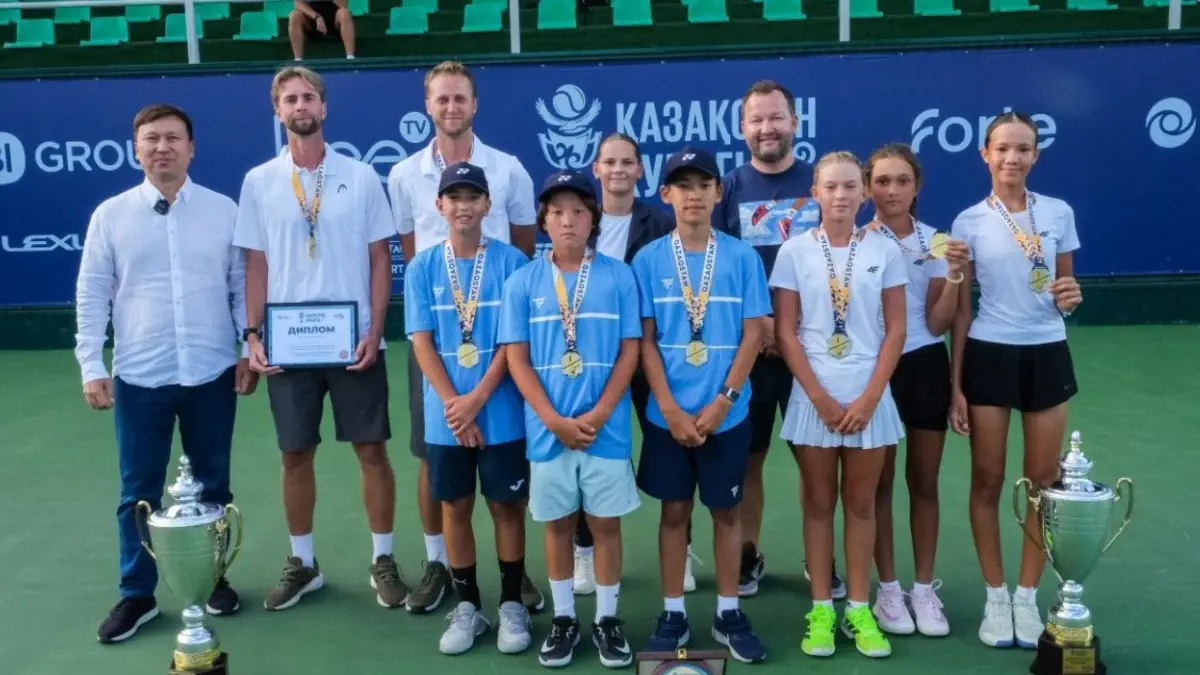 Определились победители Кубка Казахстана U12 по теннису