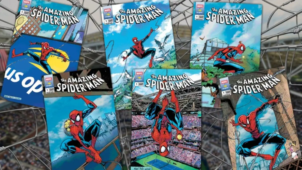 ФОТО: Spider-Man стал официальным супергероем US Open