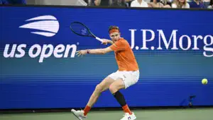 Александр Бублик выиграл первый матч в парном разряде US Open-2026