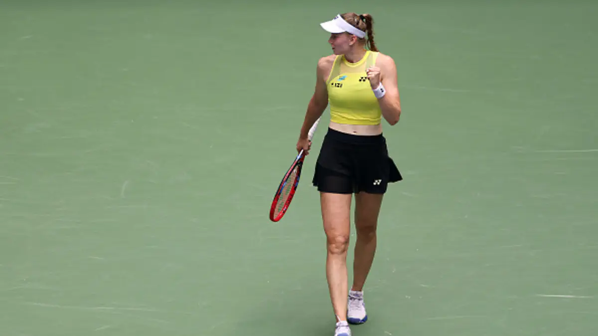 Официальный сайт US Open отметил исторический успех Елены Рыбакиной