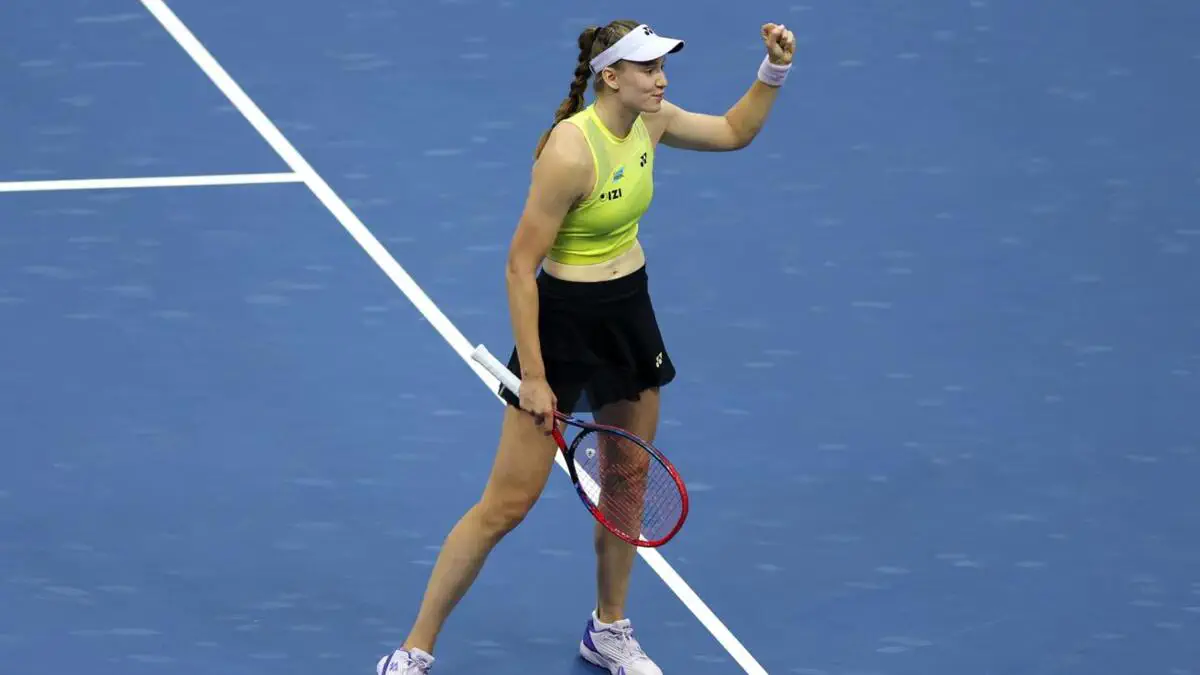 Елена Рыбакина стала самой высокооплачиваемой теннисисткой 2026 года