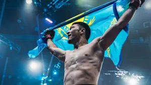 Казахстанский боец победил чемпиона Top Dog и стал чемпионом IBA Nomad 