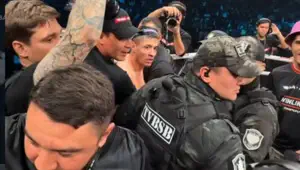 Бекен и Эргашев устроили потасовку после боя из-за гонорара