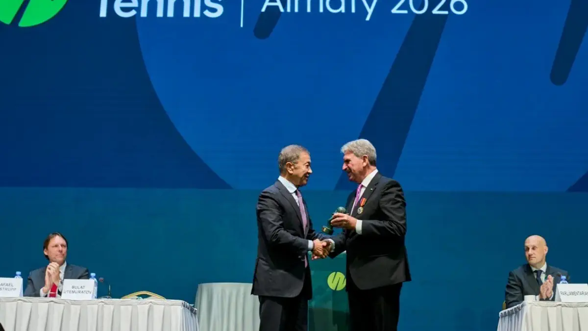 Президент World Tennis оценил организацию Генассамблеи в Алматы