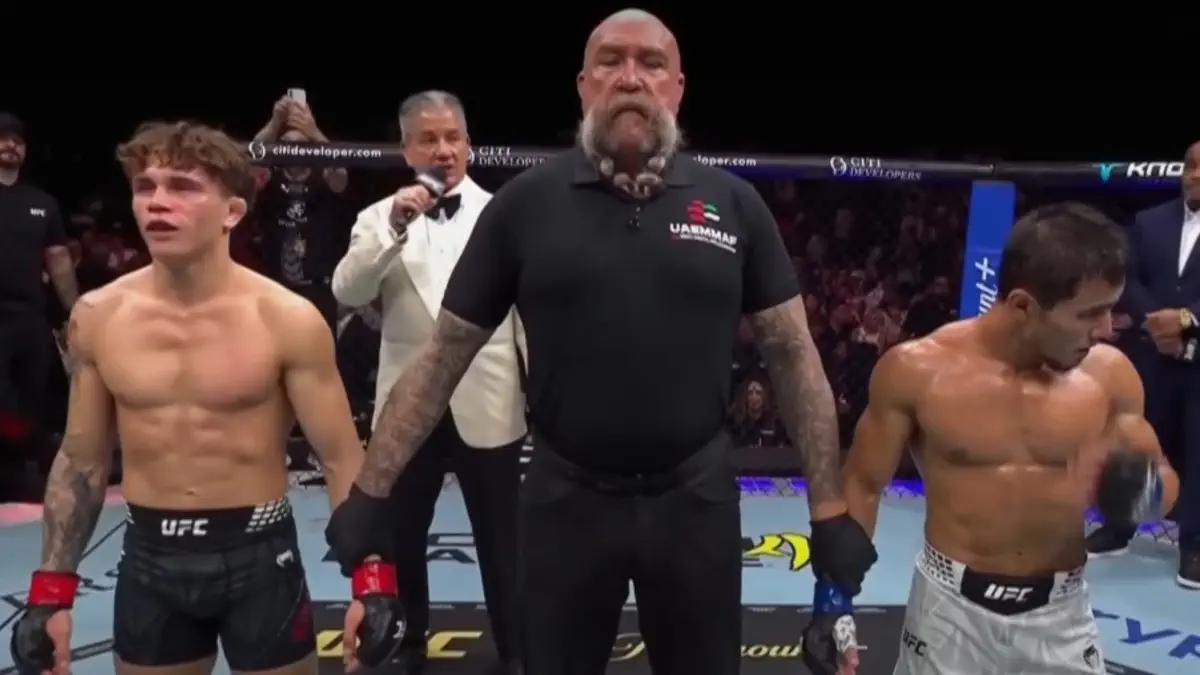 ВИДЕО: Нокаут решил исход четвертого боя Темирова в UFC