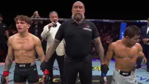 ВИДЕО: Нокаут решил исход четвертого боя Темирова в UFC